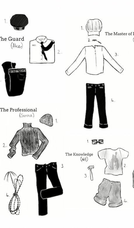 Art Heist illustrations